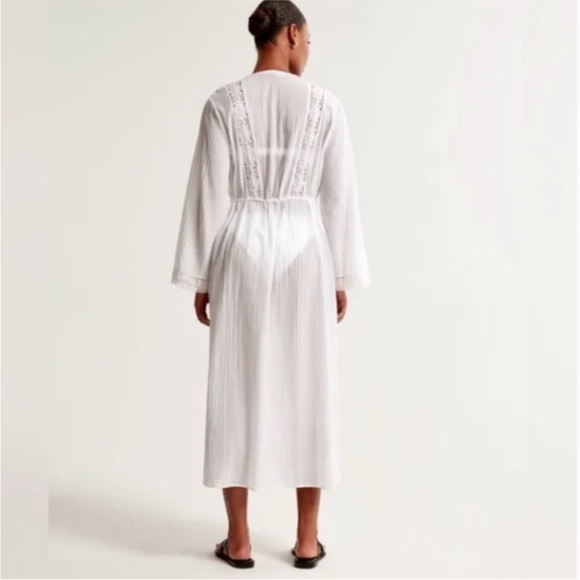 Abercrombie & Fitch Maxi Length Swim Cover - Up Dress XXS/XS NWT - Picture 6 of 6